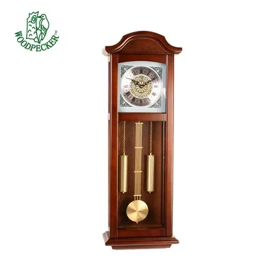Stately Wooden Wall Clock